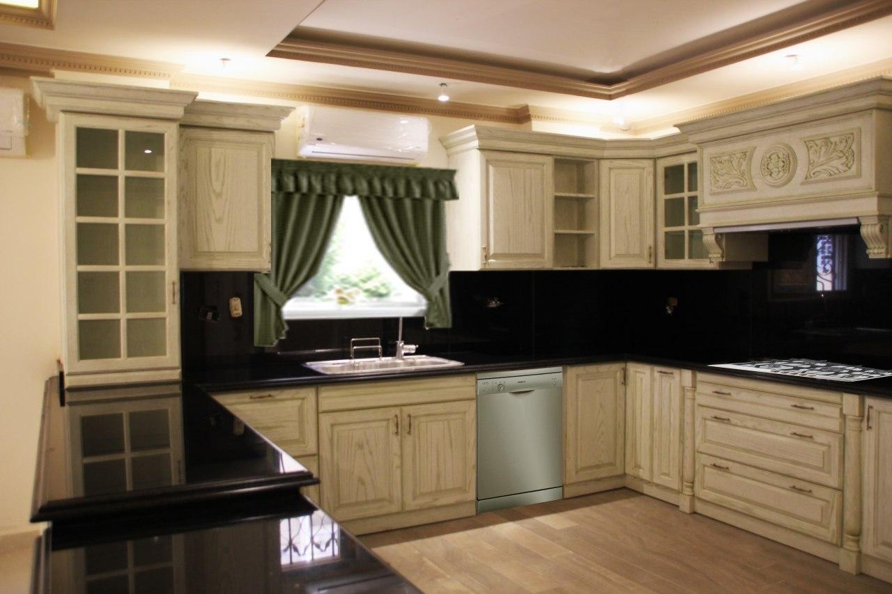 Classic kitchen with window